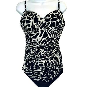 MiracleSuit Animal Print One-Piece Swimsuit